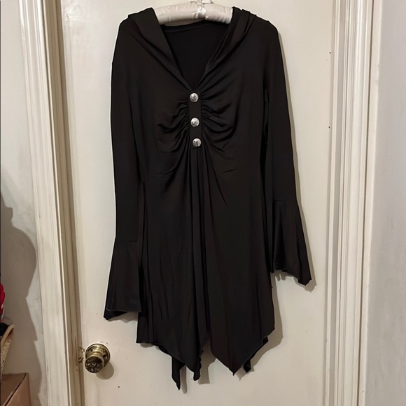 Grim Reaper Army Green medium dress  NEW - Picture 5 of 12